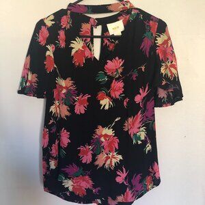 Maeve Anthropologie Blouse Women's Small floral